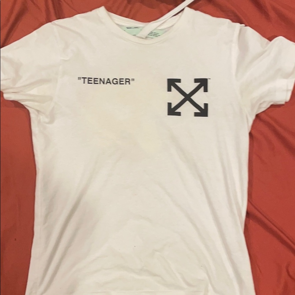 Off White x Simpsons collab tee